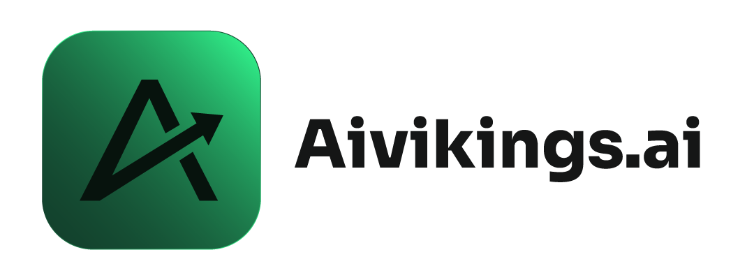 Aivikings.ai full logo PNG on a light background