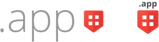 .app domain logo